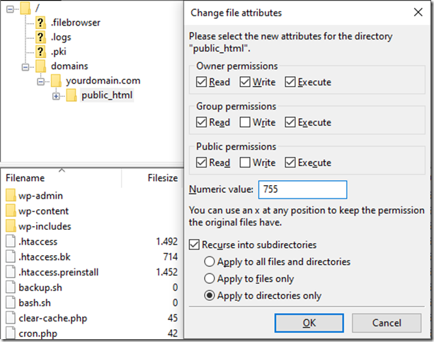 FTP-change-file-attributes